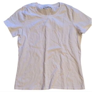 NEW American Giant White Tee Shirt Women's Size S Made In The USA